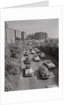 Aerial View of Car Traffic by Anonymous