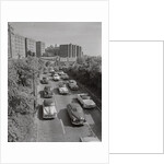 Aerial View of Car Traffic by Anonymous