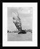 Majestic Sailboat in Singapore Harbor by Anonymous