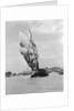 Majestic Sailboat in Singapore Harbor by Anonymous
