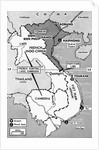 Map Showing French Occupation in Indo-China by Anonymous