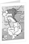 Map Showing French Occupation in Indo-China by Anonymous