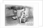 Illustration of Employee Using Cancer Treatment Machinery on Patient by Anonymous