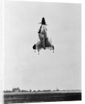 The Convair XFY-1 Plane During Takeoff by Anonymous