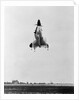 The Convair XFY-1 Plane During Takeoff by Anonymous