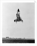 The Convair XFY-1 Plane During Takeoff by Anonymous