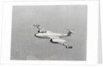 Gloster Meteor Plane in Flight by Anonymous