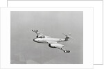 Gloster Meteor Plane in Flight by Anonymous