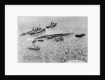 Ships Sailing Around the Toya Maru by Anonymous