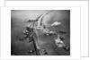 Aerial View of Ships Building a Dyke by Anonymous