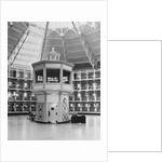 Inside View of Prison Area and Guard Station by Anonymous