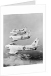 Flight of F-86 Sabrejets Guard the Philippines by Anonymous