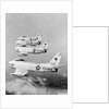 Flight of F-86 Sabrejets Guard the Philippines by Anonymous