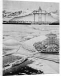 Illustration of a Climatized Arctic Airbase from Mechanix Illustrated Magazine by Anonymous