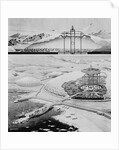 Illustration of a Climatized Arctic Airbase from Mechanix Illustrated Magazine by Anonymous