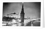 Nighttime at Kremlin Area by Anonymous