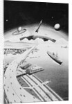 Futuristic View of the World by Anonymous