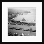 U.S.S. Forrestal Waiting in Port by Anonymous