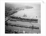 U.S.S. Forrestal Waiting in Port by Anonymous
