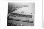 U.S.S. Forrestal Waiting in Port by Anonymous