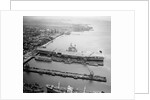 U.S.S. Forrestal Waiting in Port by Anonymous
