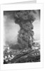 Burning Oil Refinery by Anonymous