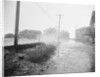 Flood Waters Rushing Houses by Anonymous