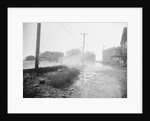 Flood Waters Rushing Houses by Anonymous