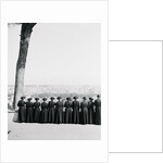 Priests Viewing Rome From Janiculum Hill by Anonymous