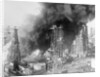 Oil Wells Spouting Streams of Fire by Anonymous