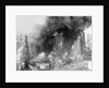 Oil Wells Spouting Streams of Fire by Anonymous