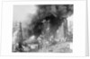 Oil Wells Spouting Streams of Fire by Anonymous