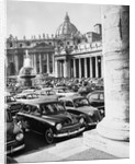 Cars Parking for Vatican Visit by Anonymous