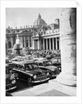 Cars Parking for Vatican Visit by Anonymous