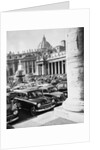 Cars Parking for Vatican Visit by Anonymous
