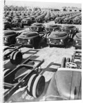 Parking Lot Toyota Cars by Anonymous