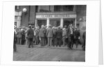 Depositors Waiting for Bank to Open by Anonymous