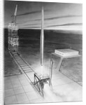 Drawing of a Rocket Vehicle by Anonymous