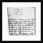 Handwritten Note Supposedly by Communist by Anonymous