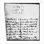 Handwritten Note Supposedly by Communist by Anonymous