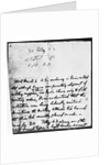Handwritten Note Supposedly by Communist by Anonymous