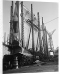 View of Crane Like Structure of Ship by Anonymous