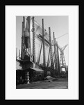 View of Crane Like Structure of Ship by Anonymous
