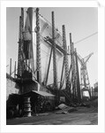 View of Crane Like Structure of Ship by Anonymous