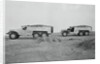 View of Caravan of Armored Troop Transports by Anonymous