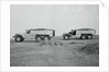 View of Caravan of Armored Troop Transports by Anonymous
