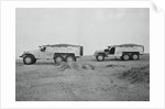 View of Caravan of Armored Troop Transports by Anonymous