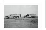View of Caravan of Armored Troop Transports by Anonymous