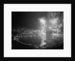 Fireworks Bursting Over the Port of Monaco by Anonymous