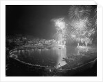 Fireworks Bursting Over the Port of Monaco by Anonymous